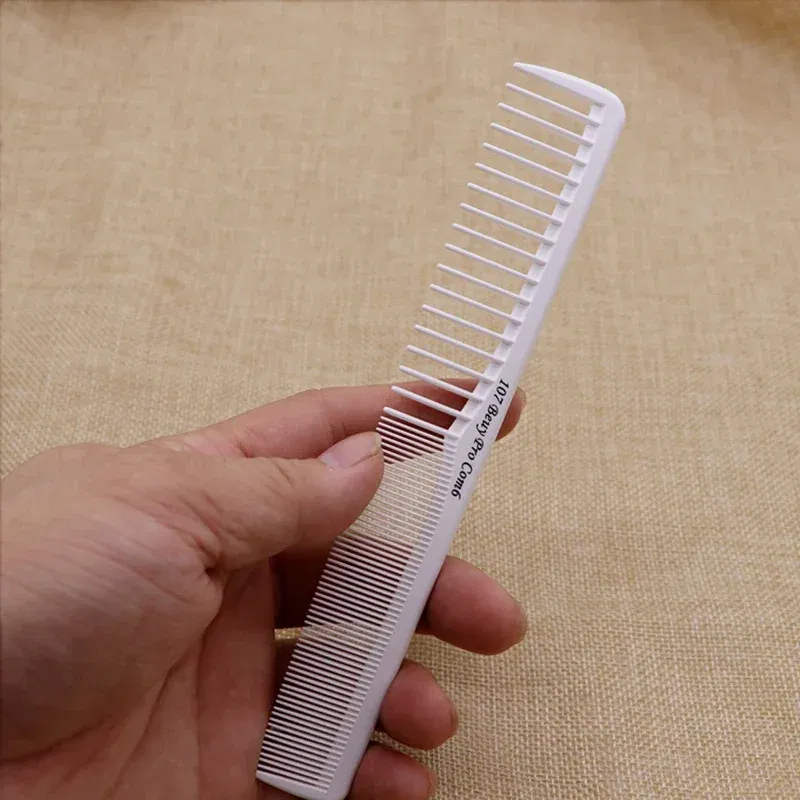 Color: Pink - New Hot Pro Hair Cutting Comb Professional Hairdressing Comb Hair Brushes Salon Hair Cutting Styling Tools Barber Comb