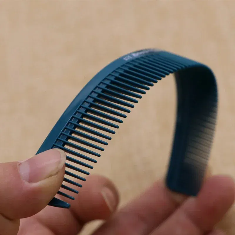 Color: Pink - New Hot Pro Hair Cutting Comb Professional Hairdressing Comb Hair Brushes Salon Hair Cutting Styling Tools Barber Comb