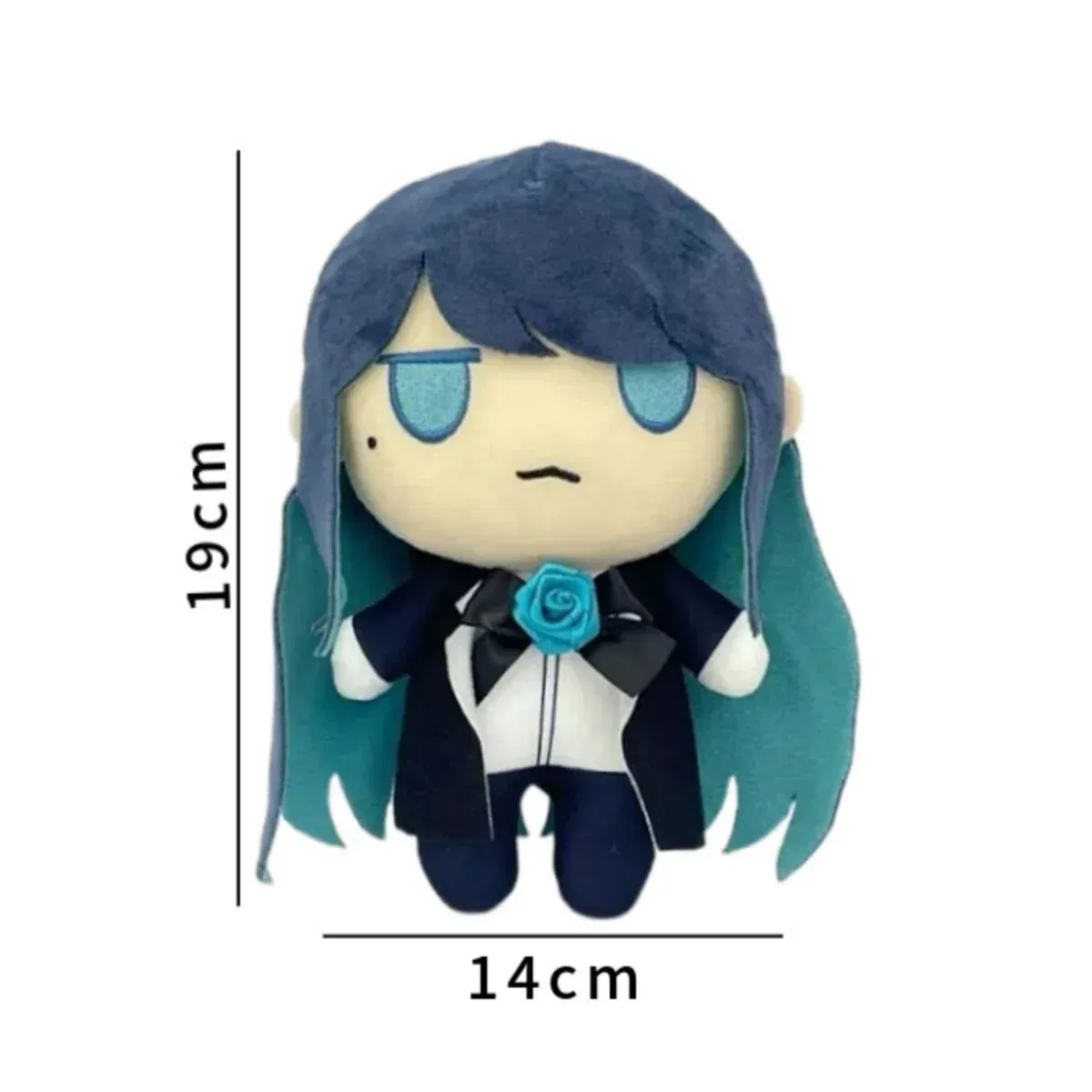 Color: CRIMSON - 16cm New Ado Hibana Plush Toy Ado Merch Plush Singer Goods Ado Accessories Plushies Doll Singer Ado Stuffed Animal Soft Toy Gift