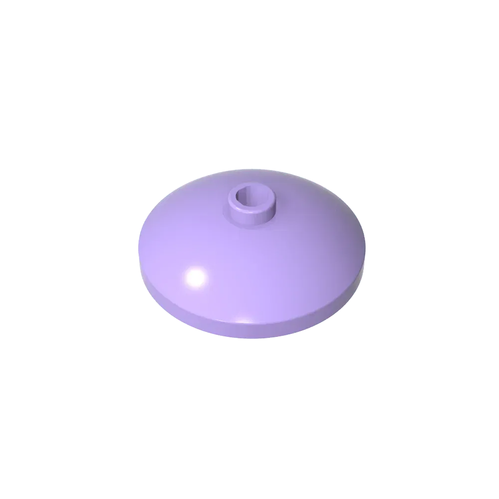 Color: LIGHT GRAY - Gobricks GDS-978 Dish 3 x 3 Inverted (Radar) compatible with lego 43898 35268 DIY Educational Building Blocks Technical