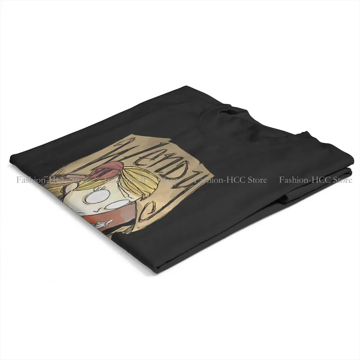 Color: WHITE, Size: XXL - Wendy And Cat Style Polyester TShirt Dont Starve Top Quality New Design Gift Clothes T Shirt Short Sleeve