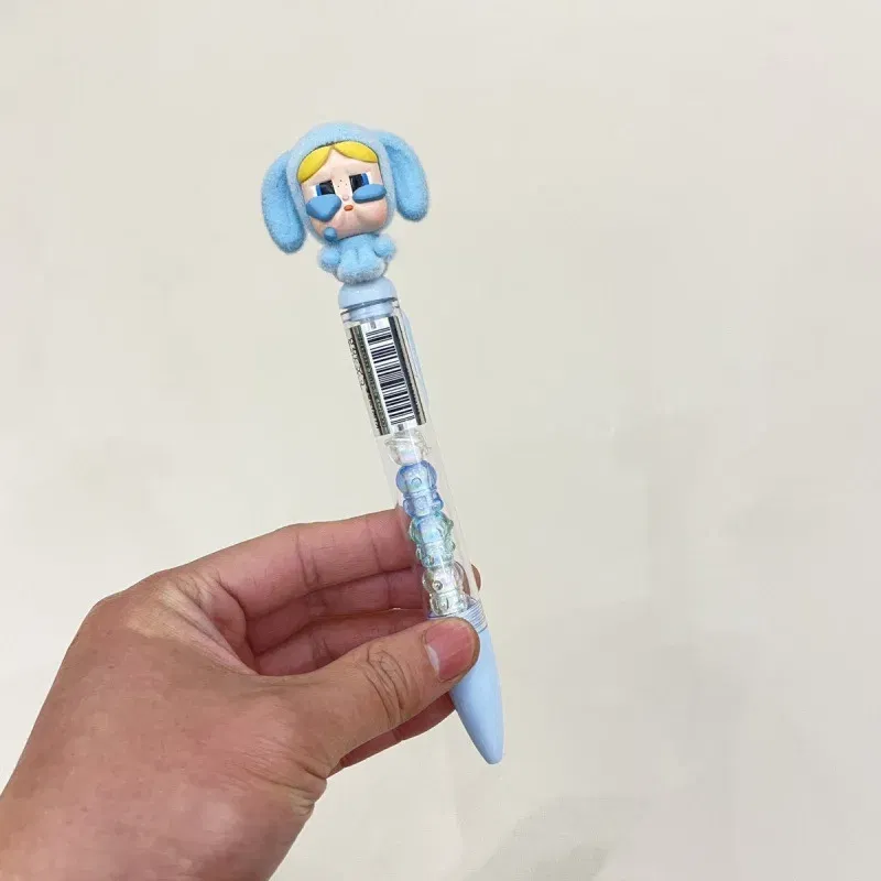 Color: Pink, Ships From: CHINA - New crybaby brand cute pen set with black neutral color. Cute student pen. Creative pen.