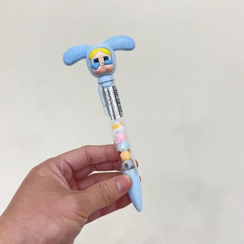 Color: Pink, Ships From: CHINA - New crybaby brand cute pen set with black neutral color. Cute student pen. Creative pen.