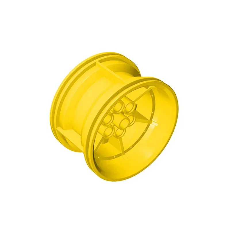 Color: Red - Rainbow Pig MOC Parts 15038 51150 Wheel 56 x 34mm High-tech Racing Compatible Bricks DIY Building Blocks Particle Kid Puzzle Toy