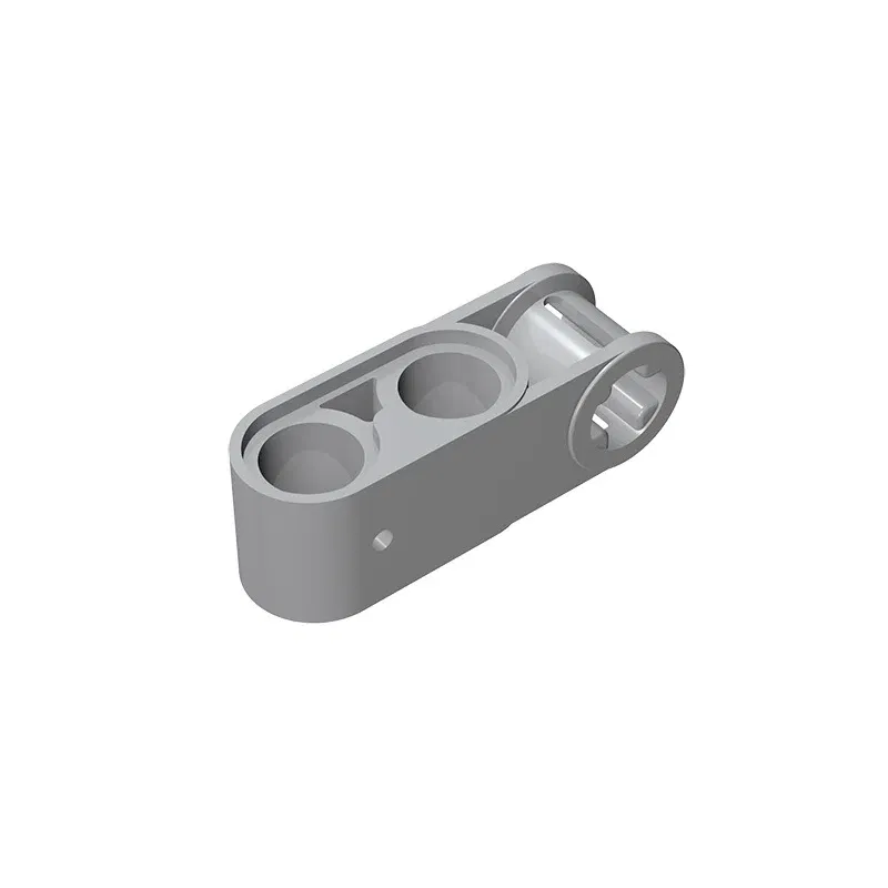 Color: VIOLET/?«?—?…° - Gobricks GDS-936 Technical, Axle and Pin Connector Perpendicular 3L with 2 Pin Holes compatible with lego 42003 Assembles