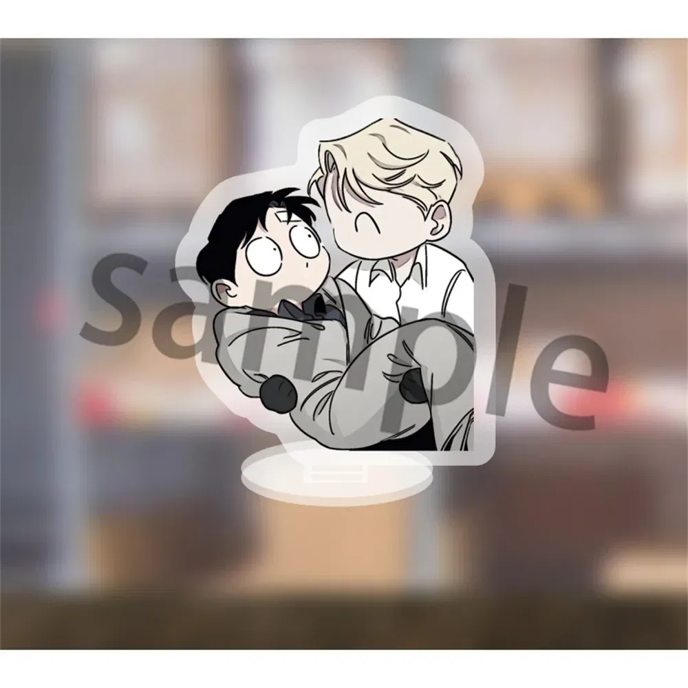 Color: Silver, Size: 10 cm, Ships From: CHINA - Popular Anime The Infinity Cartoon Figure Acrylic Stand Model Cherry Blossom Hasegawa Langa Bag Pendant Skateboard Fans For Gift