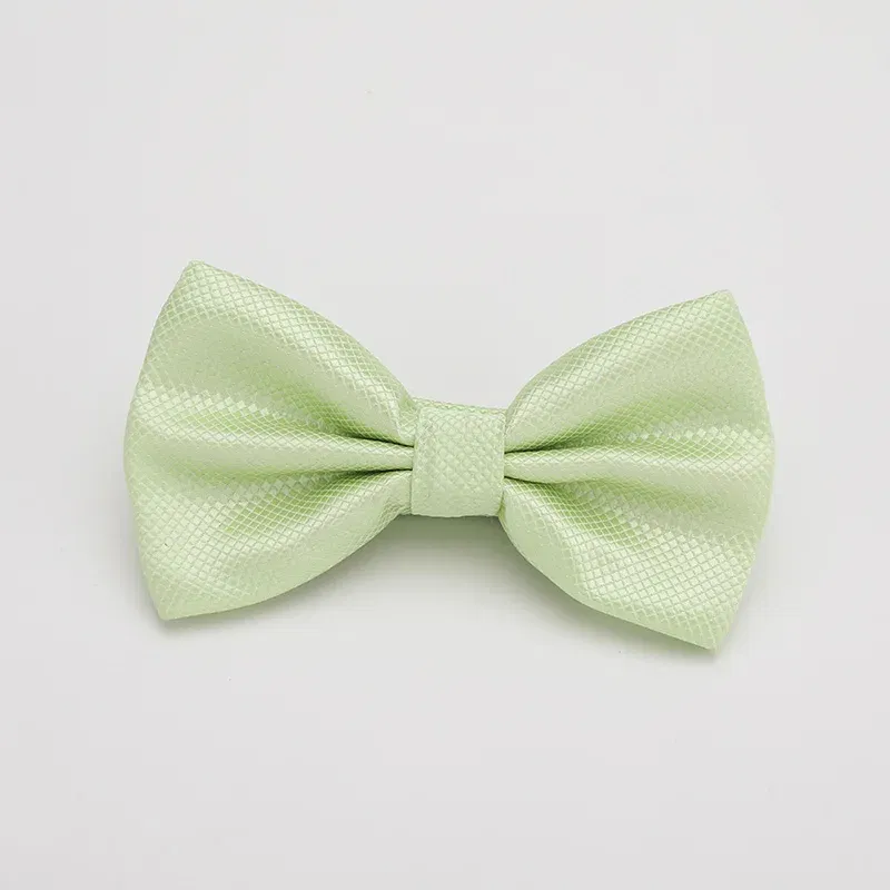 Color: Silver, Ships From: CN - HUISHI Bowtie Men Ties Fashion Butterfly Party Wedding Bow Tie For Men Women Candy Solid Color Bowknot Wholesale Accessories Tie