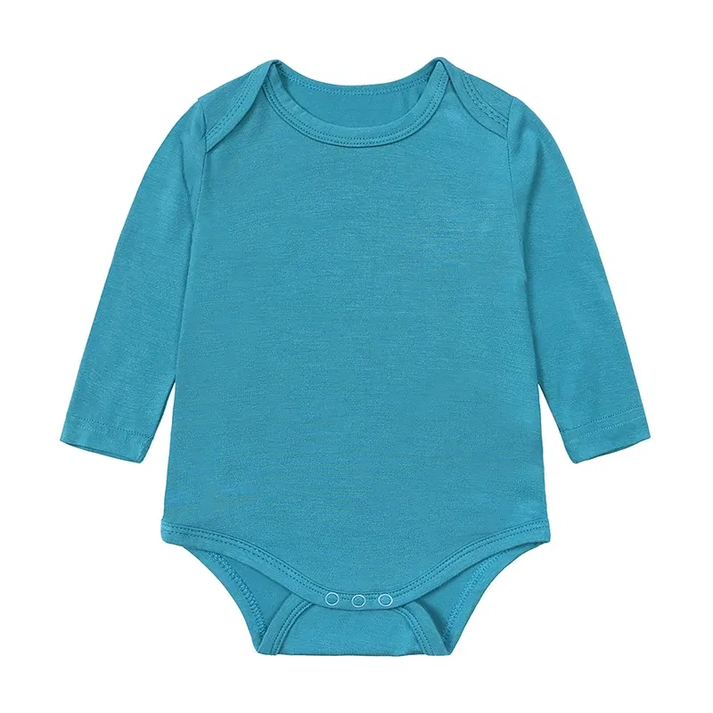 Color: Beige, Kid Size: 18M - 2025 Summer Newborn Boy Girl Romper Baby Bamboo Fiber Breathable Clothing Long Sleeve Toddler Jumpsuit Infant Bodysuit Pajamas
