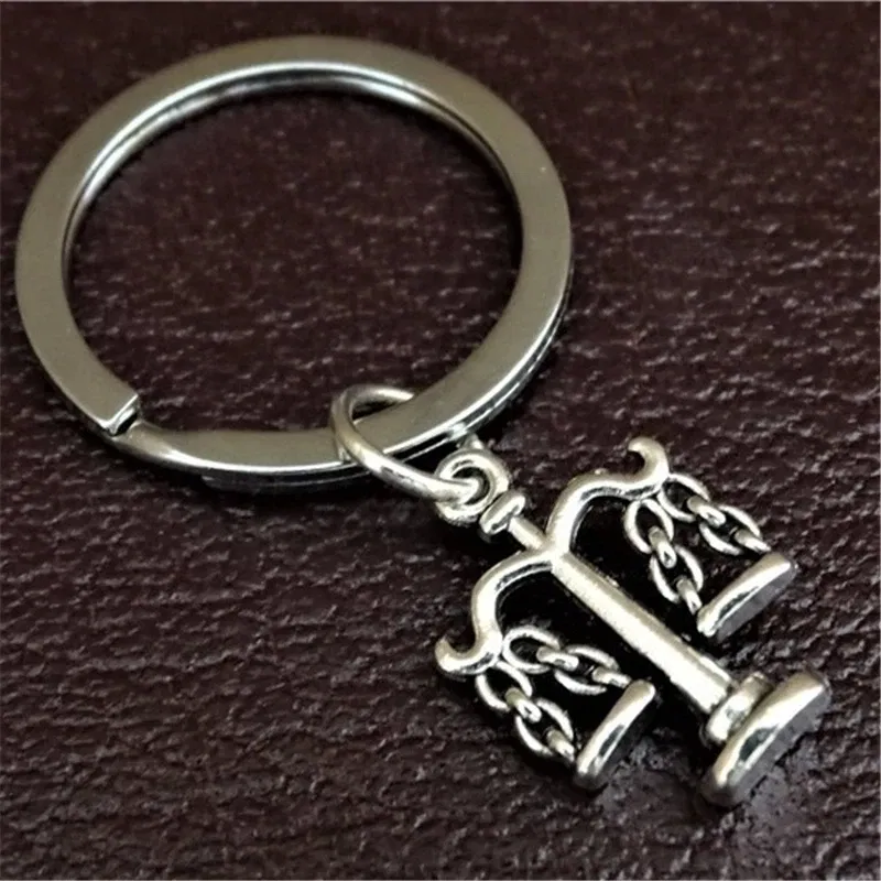 Scales of Justice Keychain, Scales of Justice Charm, Lawyer Keychain, Attorney Keychain,Law School Student