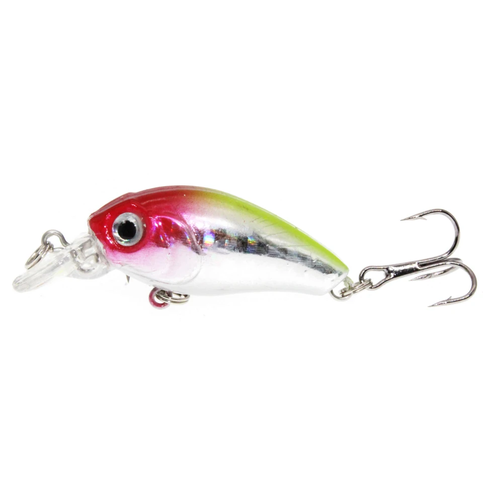 Color: PURPLE - 1PCS Wobblers Quality Crankbait Simulation Fishing Lure 4.5cm 3.8g Jerkbait Floating Hard Bait Bass Carp Pesca Fishing Tackle
