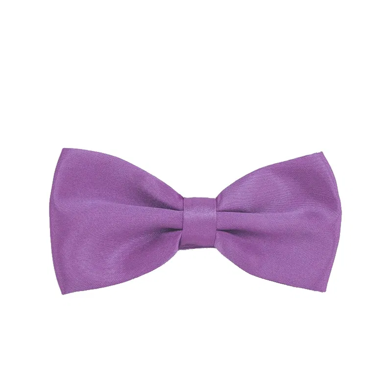 Color: Burgundy, Ships From: CN - HUISHI Bowtie Men Ties Fashion Butterfly Party Wedding Bow Tie For Men Women Candy Solid Color Bowknot Wholesale Accessories Tie