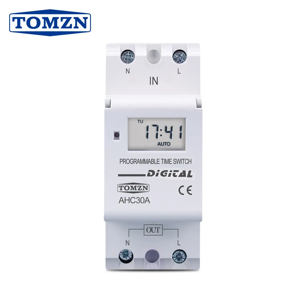 Size: M, Current Range: Current Range 1 - New type Din Rail 2 wire Weekly 7 Days Programmable Digital TIME SWITCH Relay Timer Control AC 220V 230V 12V 24V 48V 16A