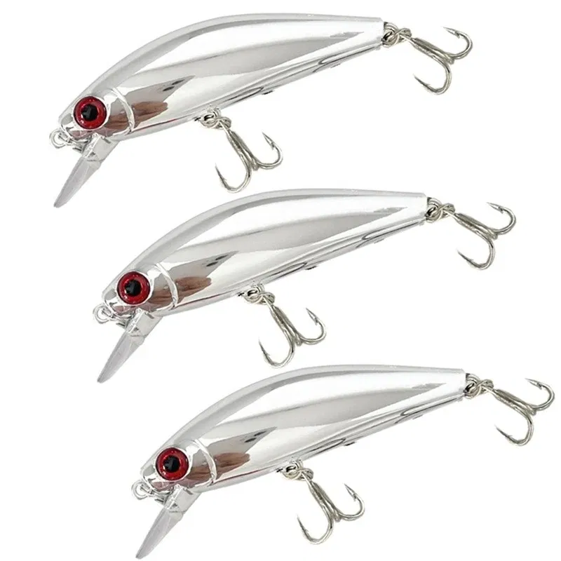 Luya Bait Electroplated Silver 6.5G Sequin Seawater Spanish Mackerel And Bass