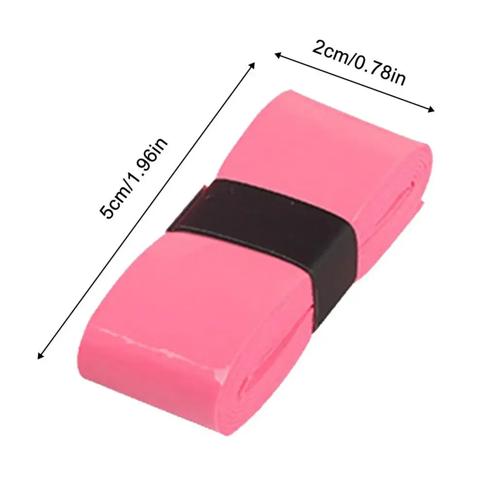 Color: Pink, Ships From: CN - 2023 Badminton Grip Tape Anti-Slip Fishing Rod Wrapping Belt With Holes Absorbing Sweat Grip Sticky For Tennis Sports Racquets