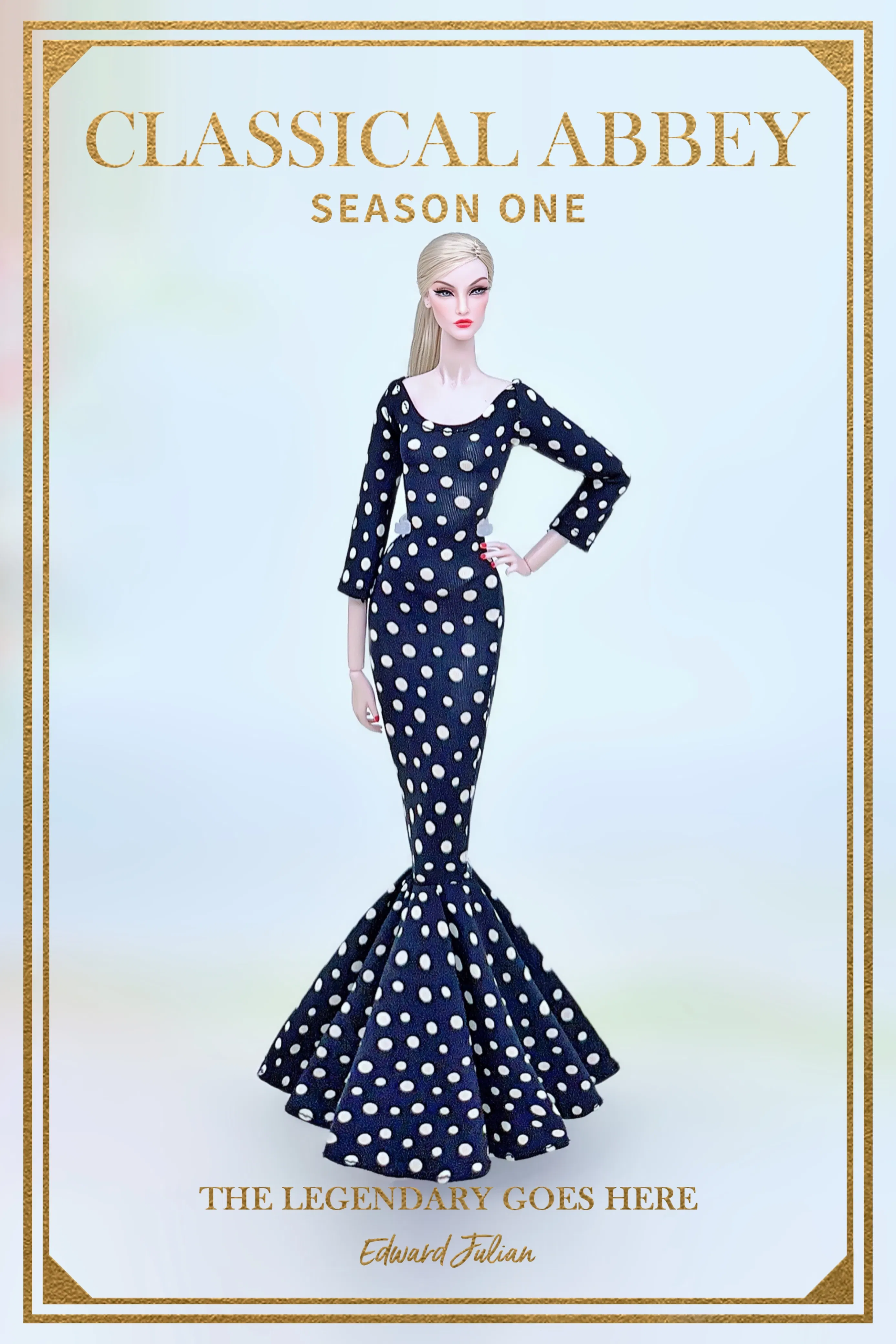 Color: VIOLET - for denim clothing for barbie