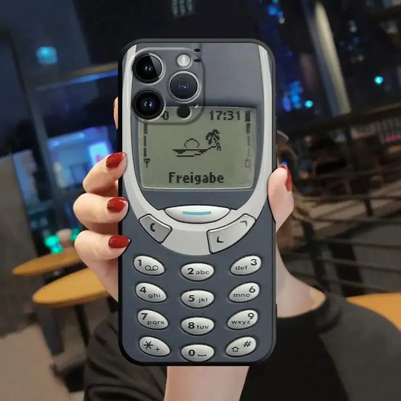 Color: Beige, Material: Carbon Fiber - Phone Case For Apple iPhone 11 12 13 14 15 16 Pro 7 XR X XS Max 8 Plus SE 2022 Phone Cover Shell Magnetic Radio Tape Cassette