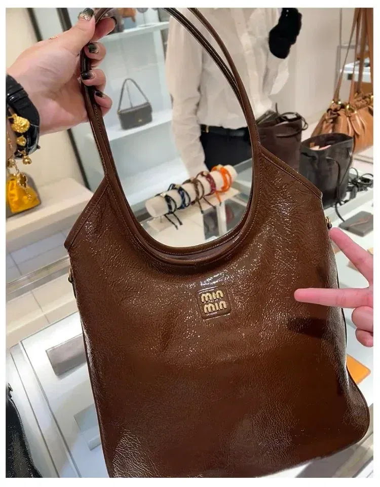 Color: Silver - Retro Hobo Thousand Bird Grid Mini Underarm Bag, Mao Ni Large Capacity Shoulder Cross Carrying Tote Bag