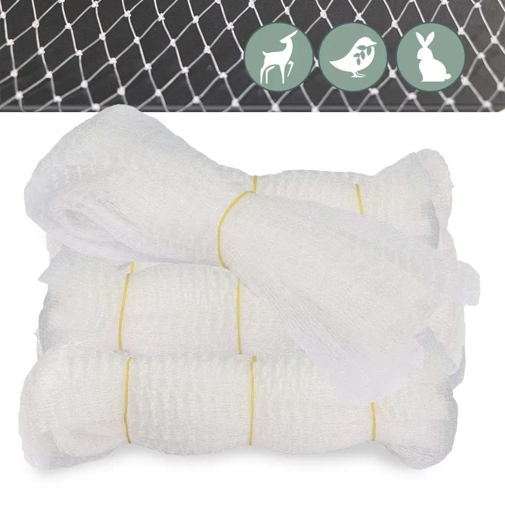Color: grey, Size: XXL - 3x1-20M Anti-bird Netting Garden Outdoor Pest Barrier Knotted Square Mesh Protection Net Extra Strong Poultry Breeding Nylon Net