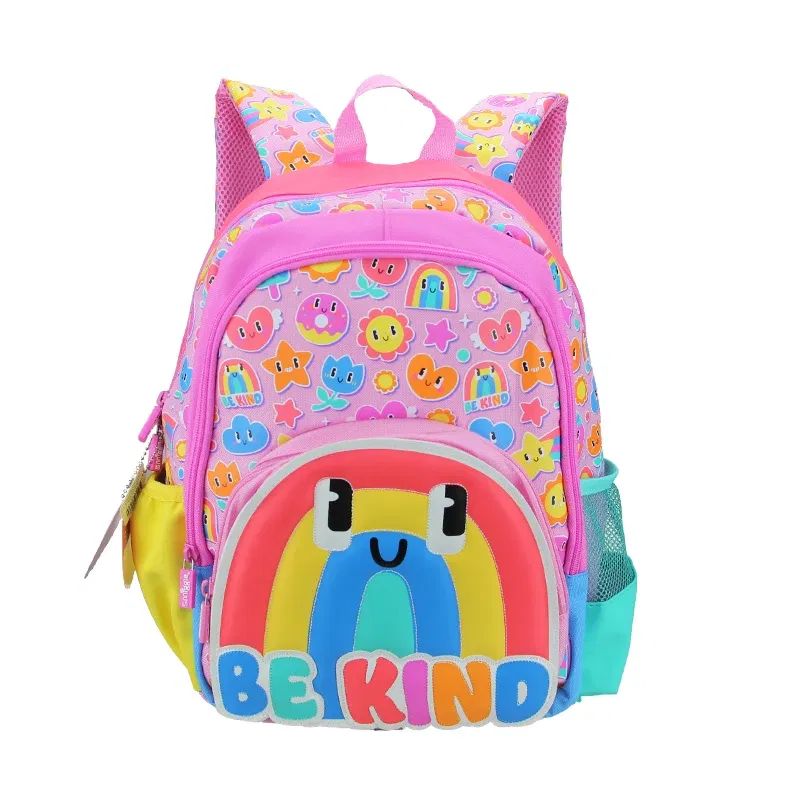 Color: Red - Australia smiggle original children's schoolbag girls Gabby shoulder backpack Kawaii 3-7 year modeling bags 14 inch