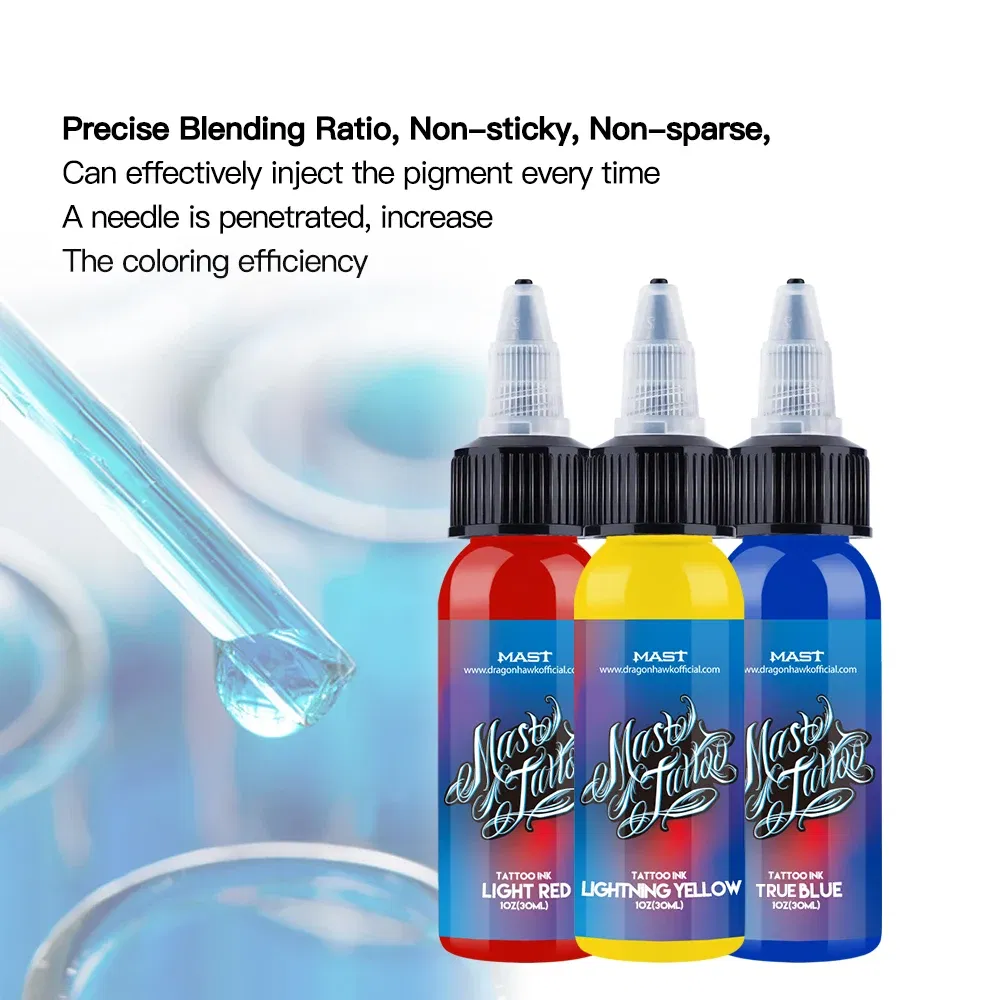 Genuine MAST Tattoo Professional Pigment Natural Plant Tattoo Ink Set High Quality Tattoo Supplies for Body Art