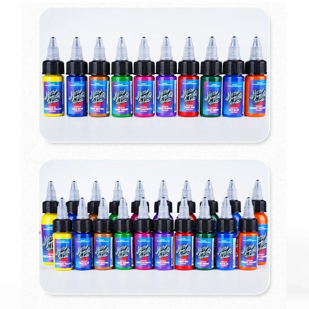 Genuine MAST Tattoo Professional Pigment Natural Plant Tattoo Ink Set High Quality Tattoo Supplies for Body Art