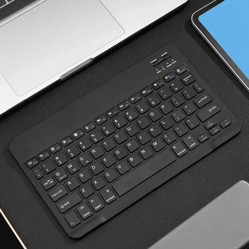 Color: Olive - Wireless Keyboard Bluetooth-compatible Keyboard For Android IOS Windows Mini 78-Key Gaming Keybaord for PC iPad Tablet Keyboard