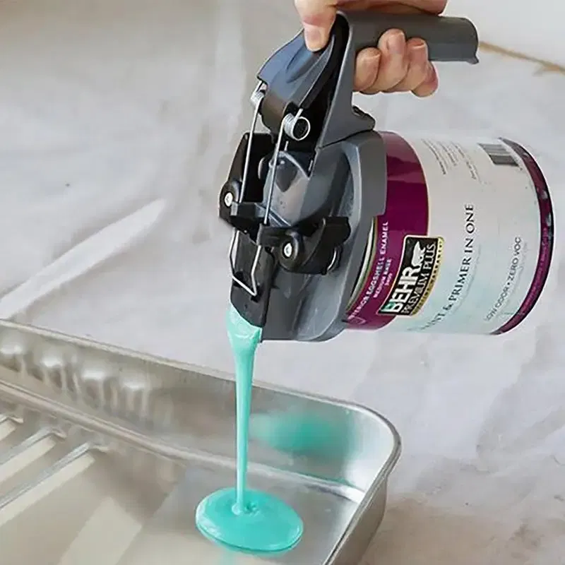 Ships From: United States, Color: Black - 1/4L Mixing Mate Paint Lid Paint Tank Cover Paint Color Tool Paste Cover Stirrer Universal Tool Can Encapsulation Cover accessor
