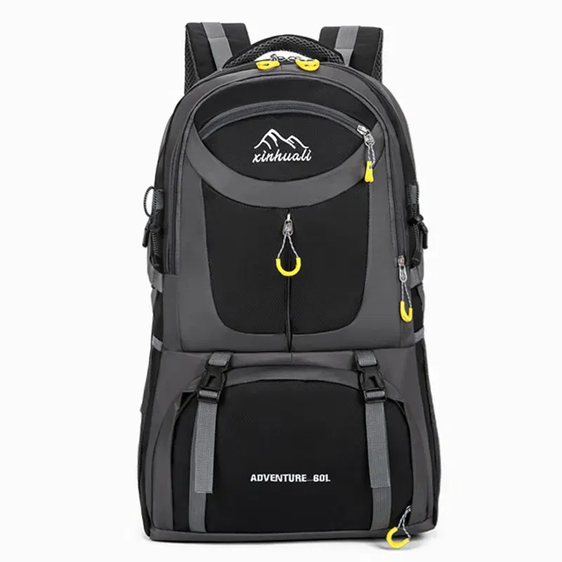 Color: Hot Pink - 2024 New High Capacity Outdoor Sports Travel Backpack 40L/60L Mountaineering Backpack