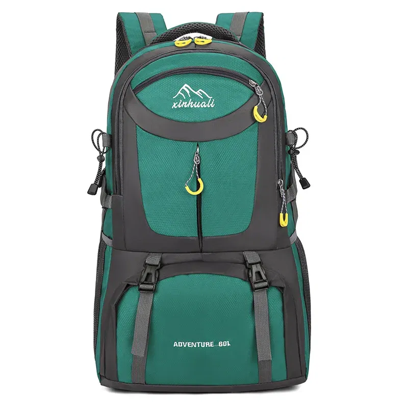 Color: Hot Pink - 2024 New High Capacity Outdoor Sports Travel Backpack 40L/60L Mountaineering Backpack
