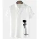Color: Lavender, Size: XXXL - Fashionable Luxury Social men's Shirt Lapel button-down Shirt Casual Japanese Aesthetic Cherry Blossom Print short-sleeved Tops