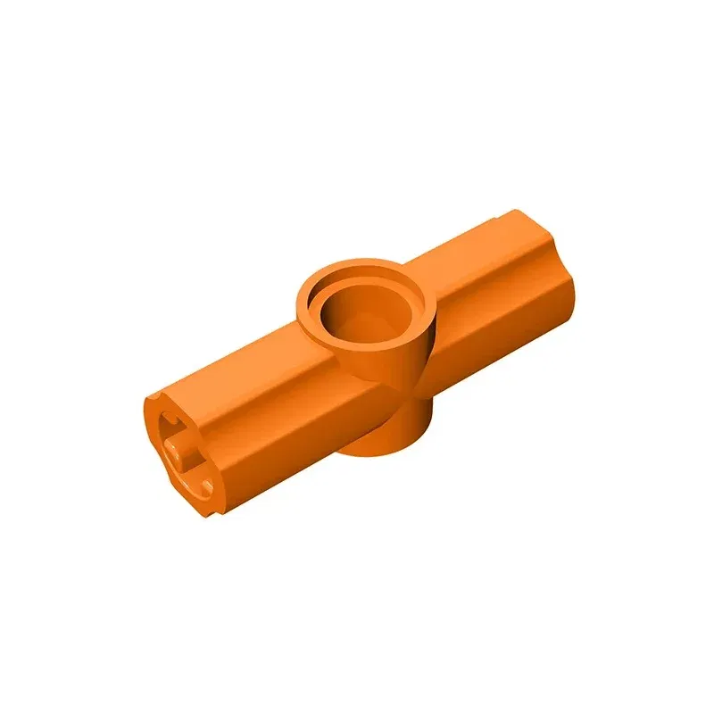Color: Gold - Gobricks GDS-917 Technical, Axle and Pin Connector Angled 180 degrees compatible with lego 32034 DIY Educational Building Block