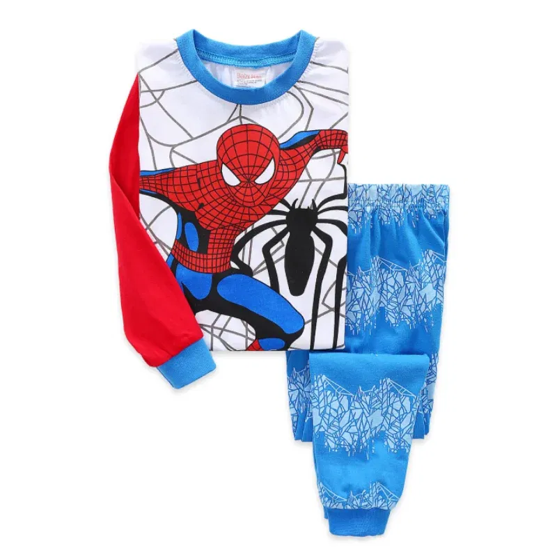 Color: Brown, Kid Size: 8T - kids pajamas set baby pijama boys animal sleepwear girls cute soft nightwear children clothing homewear