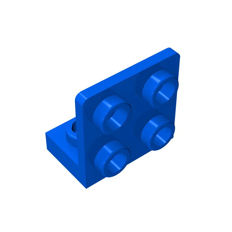 Color: Clear, Size: S - 10 pcs lot 99207 Bracket 1x2-2x2 Inverted Building Blocks Moc Accessories Compatible with Brick Toys Children