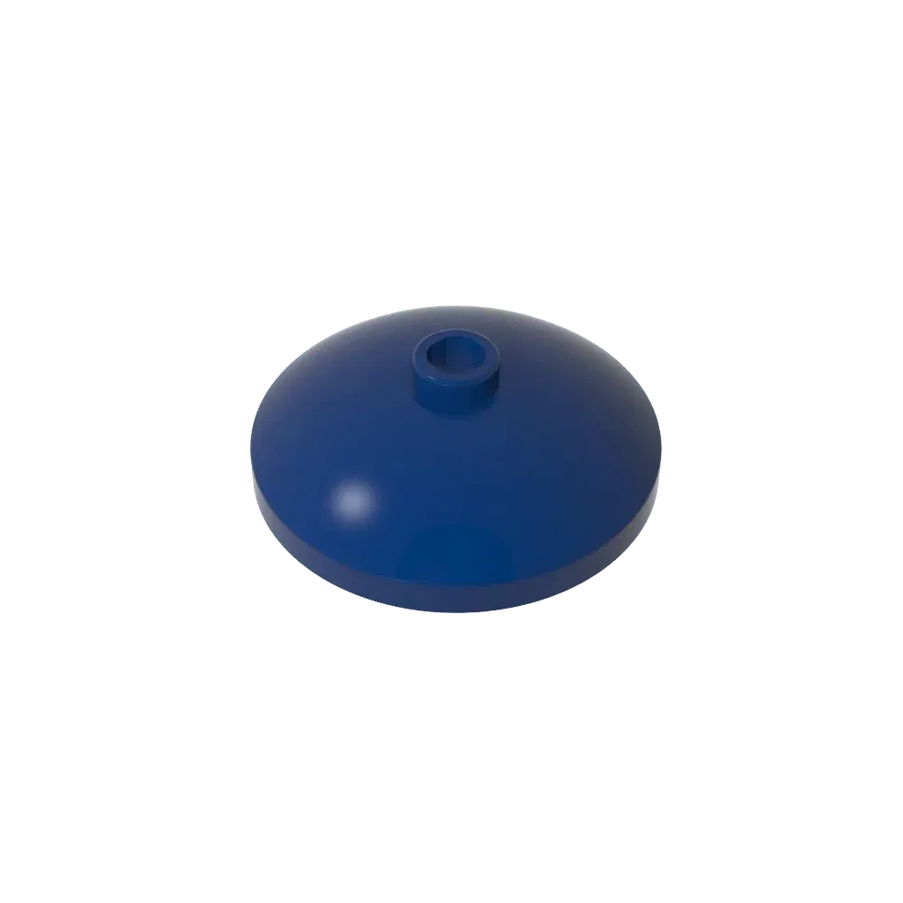 Color: Dark Grey - Gobricks GDS-978 Dish 3 x 3 Inverted (Radar) compatible with lego 43898 35268 DIY Educational Building Blocks Technical