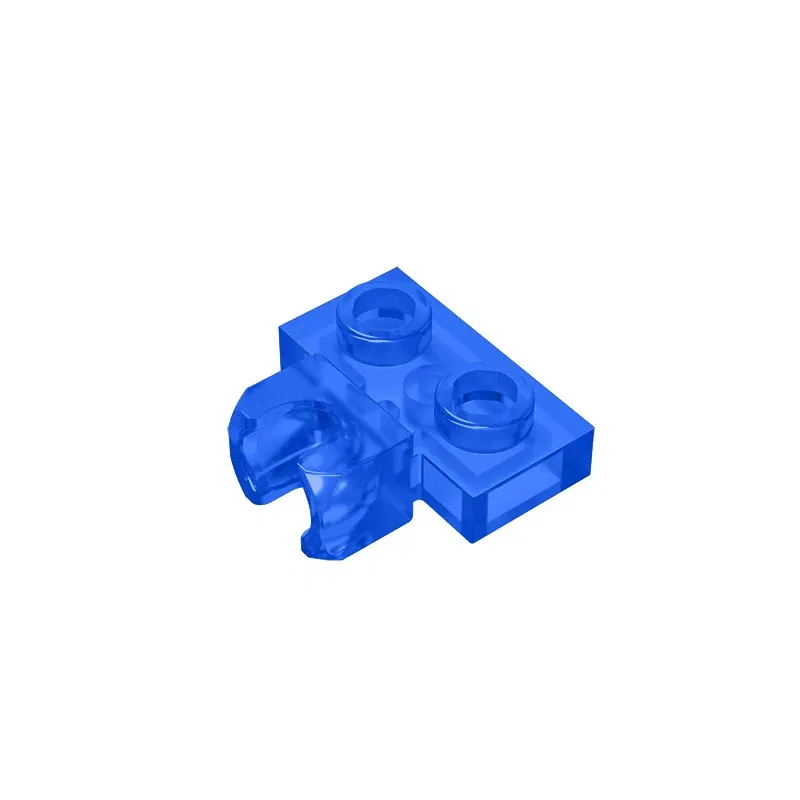 Color: SKY BLUE - MOC PARTS GDS-850 Plate, Modified 1 x 2 with Small Tow Ball Socket on Side compatible with lego 14704 pieces of children's toys