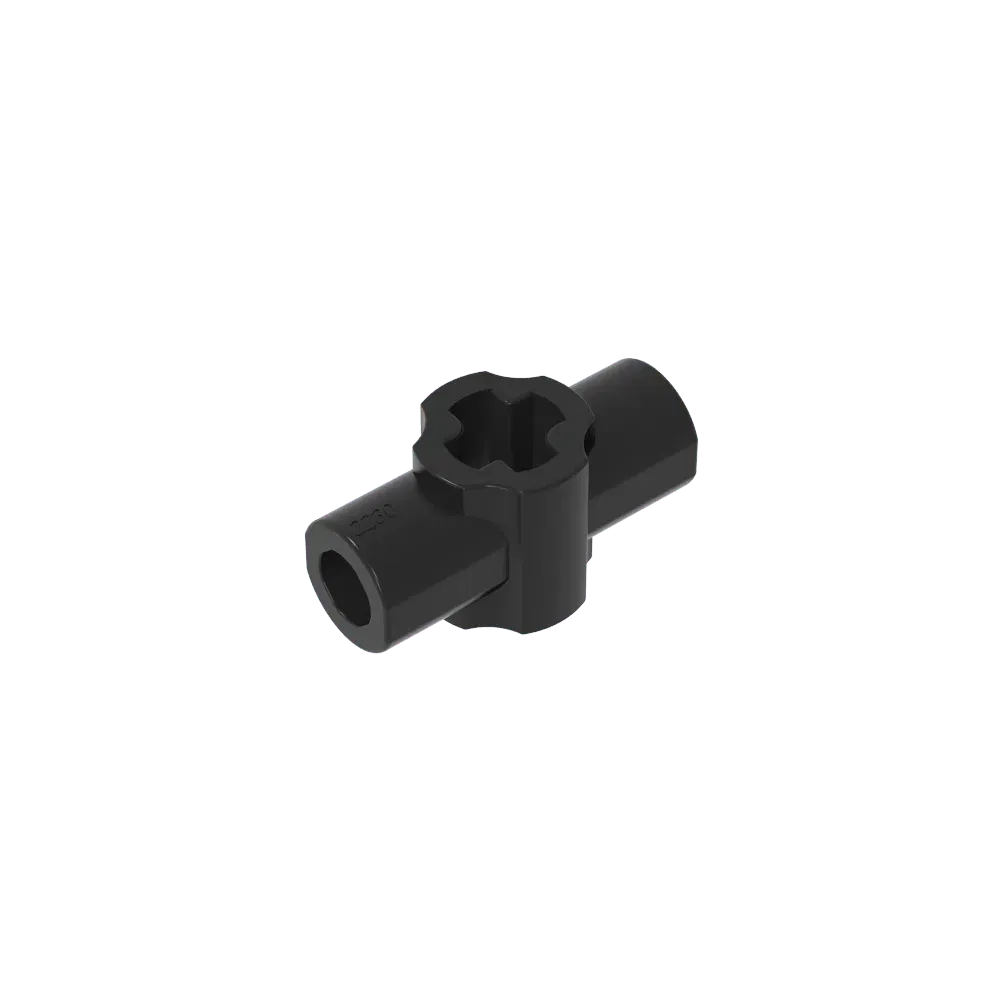 Color: black - Gobricks GDS-2230 Technical Axle Connector Hub with Perpendicular compatible with lego 24122 Assembles Building Blocks