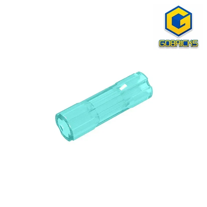 Color: PURPLE - Gobricks GDS-1145 Technical, Axle Connector 3L compatible with lego 26287 children's DIY Educational Building Blocks Technical