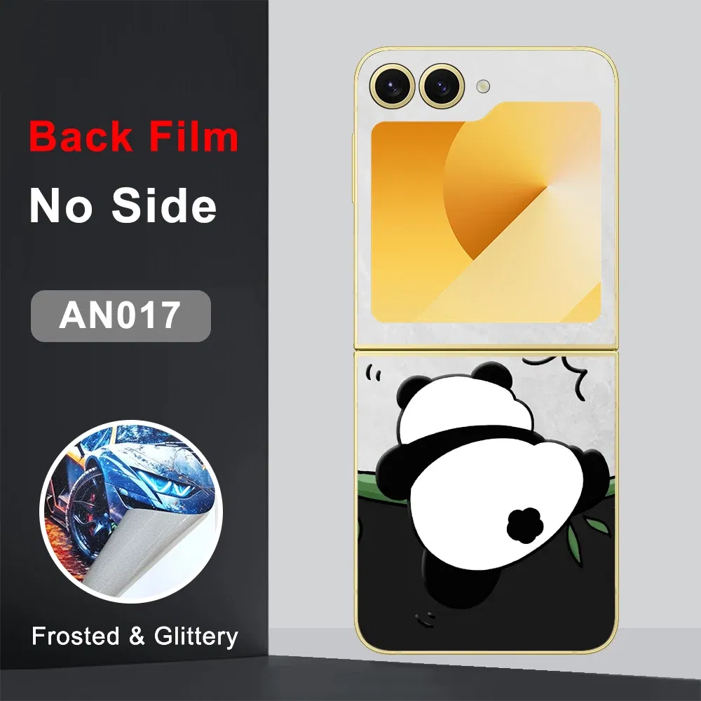 Color: Rose Golden, Bundle: bundle 18 - CASEKiTTY Skin For Galaxy Z Flip 5 Back Film Samsung Z Flip 6 Sticker Flip 4 3 Protective Decal Wrap Back Cover Screen Protector