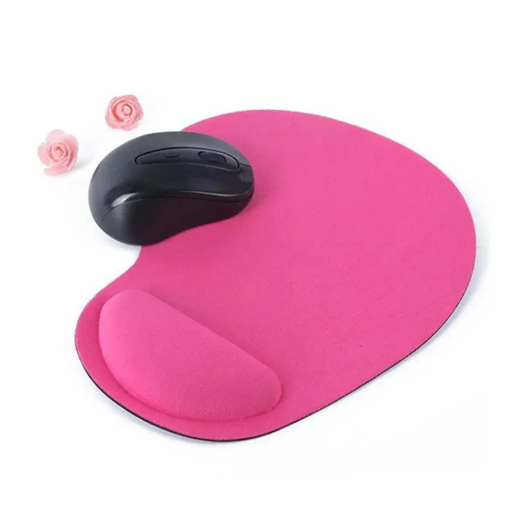 Color: Pearl white - Mouse Pad Gaming MousePad Premium Mousepad Speed and Control Desk Pad Pink Mouse Mat High-Grade Desk Mat Gold Letter Series