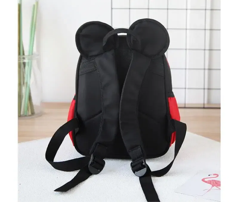 Color: Beige - 2024 Disney Mickey&Minnie Children Schoolbag Kids Backpack Kindergarten School Bags Baby Girls Boys Backpacks