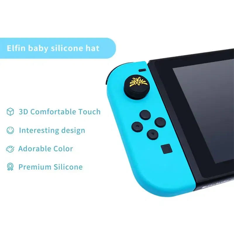 Color: Red, Ships From: Russian Federation - for Nintendo Switch Joycon Thumbstick Caps Silicone Rocker Case Joystick Cover Protective Cover Joy Con Grip Cap for Switch OLED