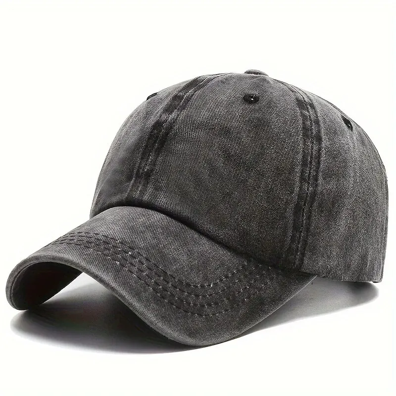 Color: Red - Men Women Unisex Baseball Cap Adjustable Solid Color Casual Hat Stretchy Fabric for Sports Secure Drawstring Closure Dad Hat