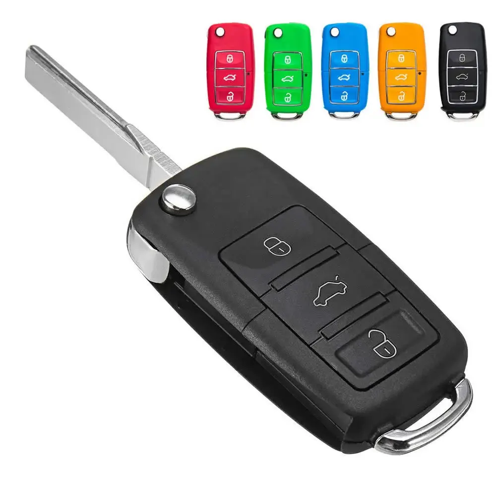 Color: Black - Fake Car Key Safe Hidden Secret Compartment Stash Box Discreet Decoy Car Key Fob to Hide and Store Money