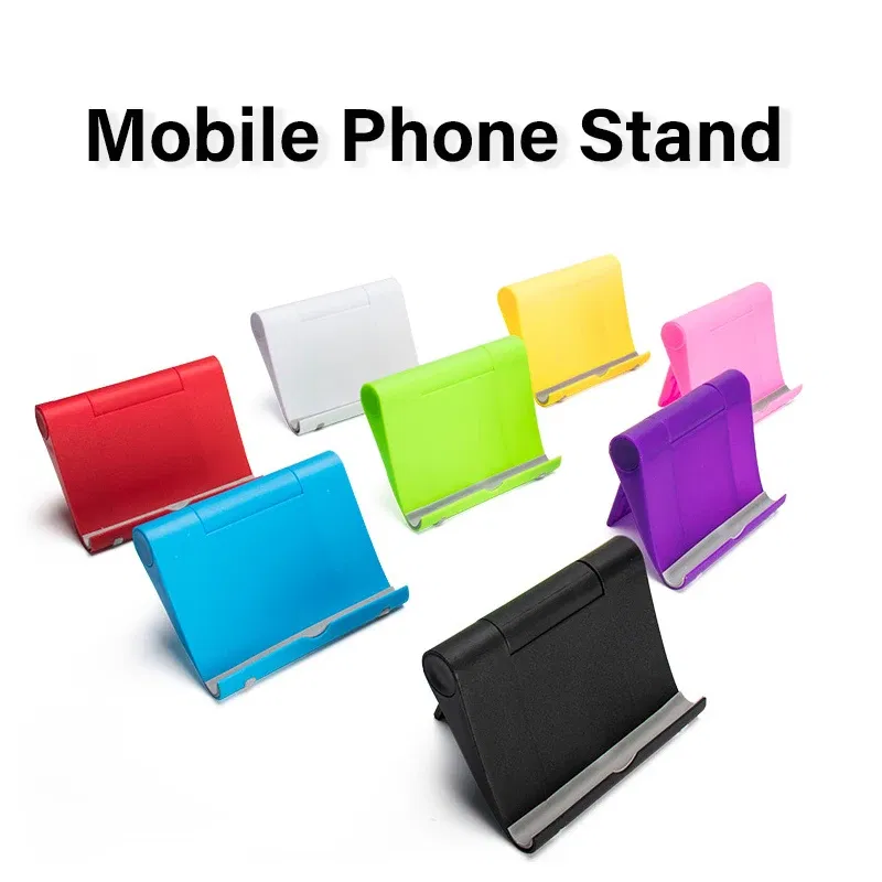 Color: Black - Mobile Phone Holder Flexible Adjustable Cell Phone Clip Holder Home Bed Desktop Mount Bracket Smartphone Stand for IPhone Xiaomi