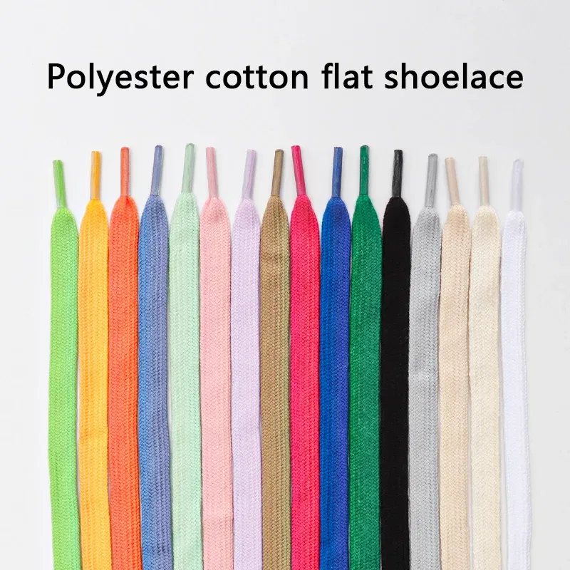 Color: Ivory, Ships From: CHINA, Length: 80cm - 1 Pair Flat Shoelaces for Sneakers Rugged Wear-resistant Classic Canvas Sports Shoe Laces Women Men Shoelace Solid Double Cotton