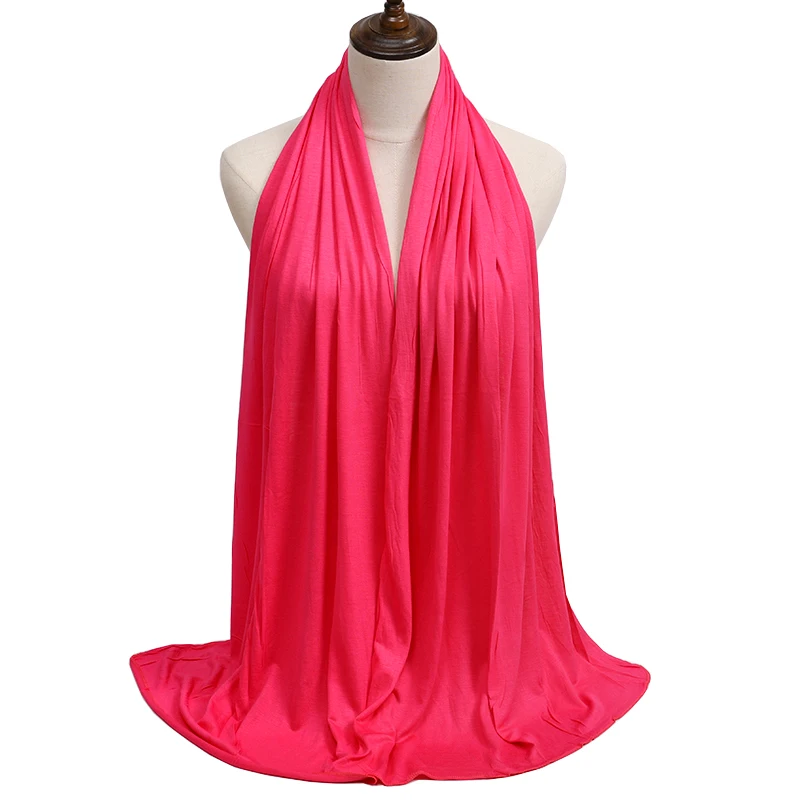 Color: PURPLE, Ships From: CHINA - New Jersey Womens Muslim Ramadan Fashion Modal Cotton Jersey Hijab Womens High Quality Solid Color Soft Hijab Long African Scarf