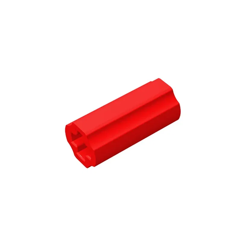Color: Wood - Gobricks 10PCS Bricks Connector 2L compatible with 59443 pieces of children's toys building blocks Part Children's Birthday Gift