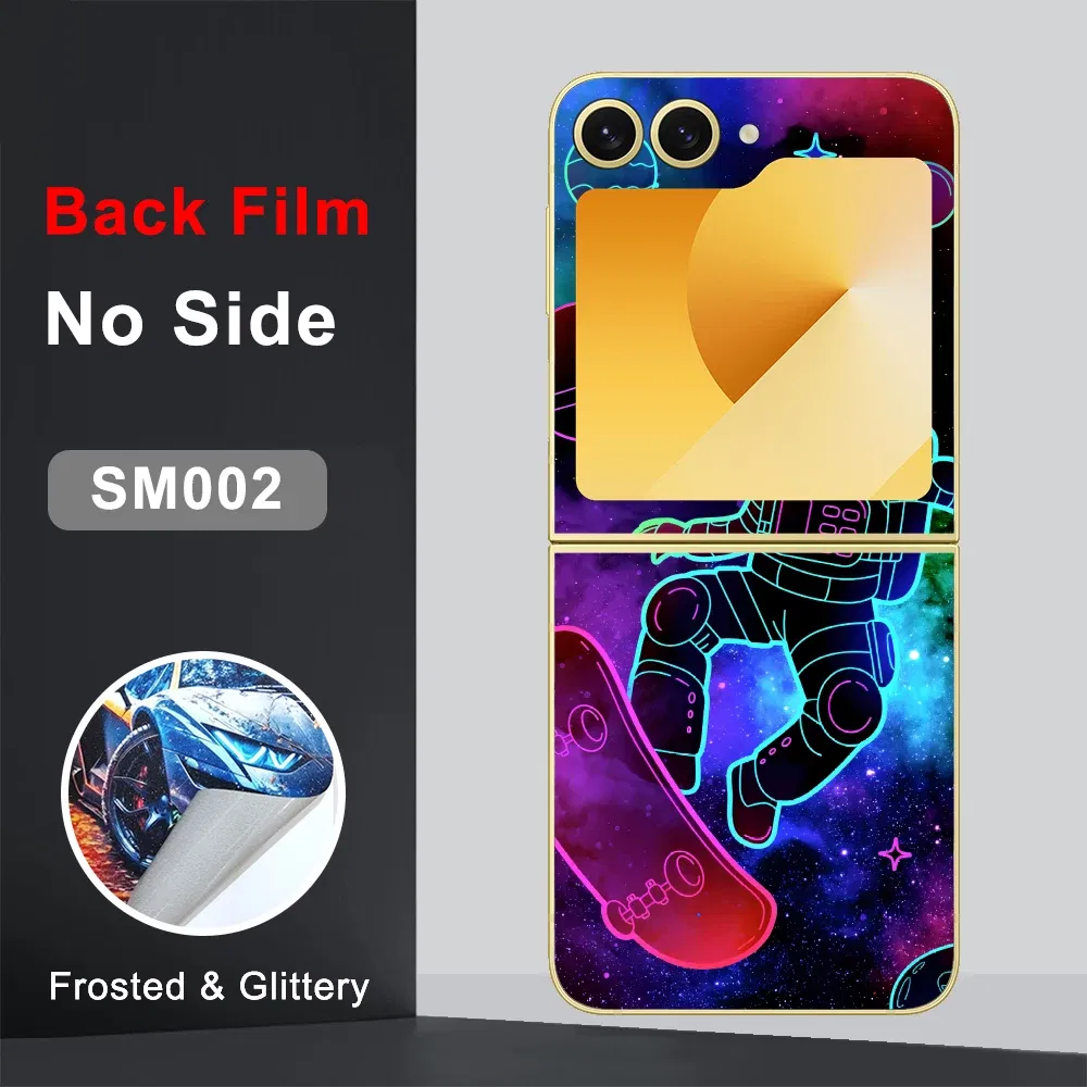 Color: Orange, Bundle: Bundle 20 - CASEKiTTY Skin For Galaxy Z Flip 5 Back Film Samsung Z Flip 6 Sticker Flip 4 3 Protective Decal Wrap Back Cover Screen Protector