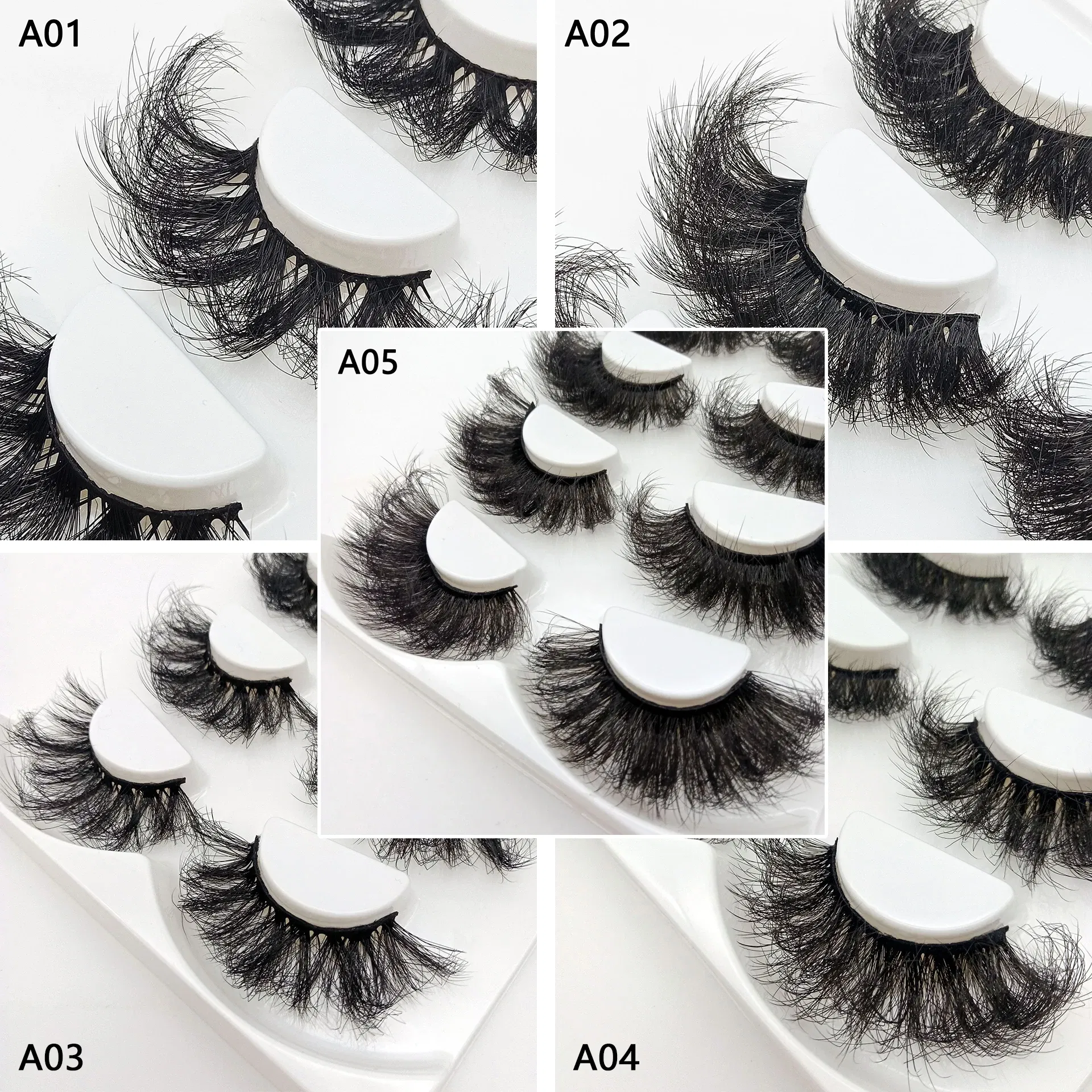 Color: Brushed Chrome, Ships From: CN - 7 Pairs Fluffy False Eyelashes, Naturally Soft & Thick 9D Faux Mink Eyelashes , Enhance Eye Makeup