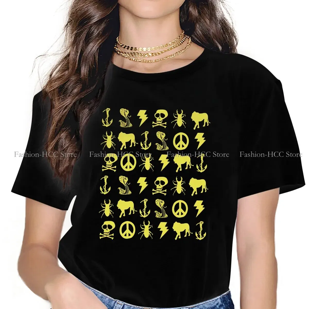 Color: black, Size: S - Breaking Bad TShirts Jesse Pinkman Yellow Icons Personalize Men's T Shirt New Trend Clothing